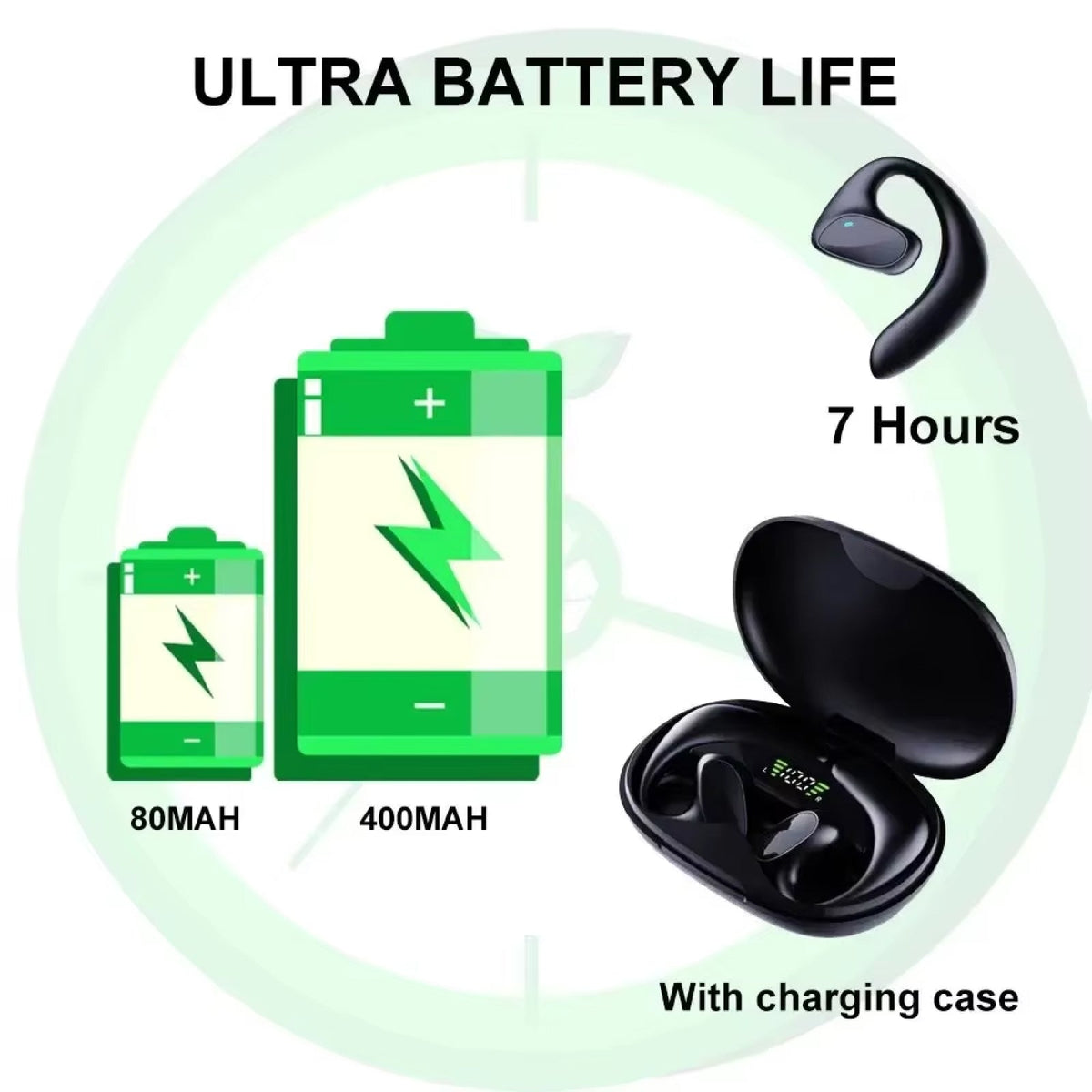 AilyMur V2 144 Language Real-Time AI Translation Earbuds