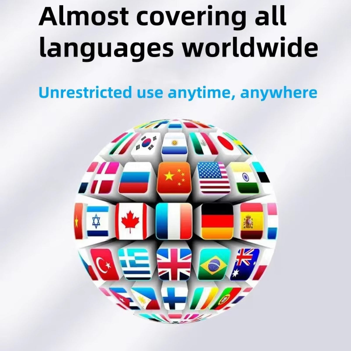 AilyMur V2 144 Language Real-Time AI Translation Earbuds