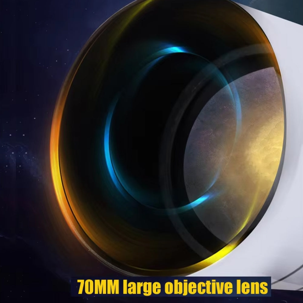 AstreePix Smart Telescope with 333x Magnification & Smartphone Mount