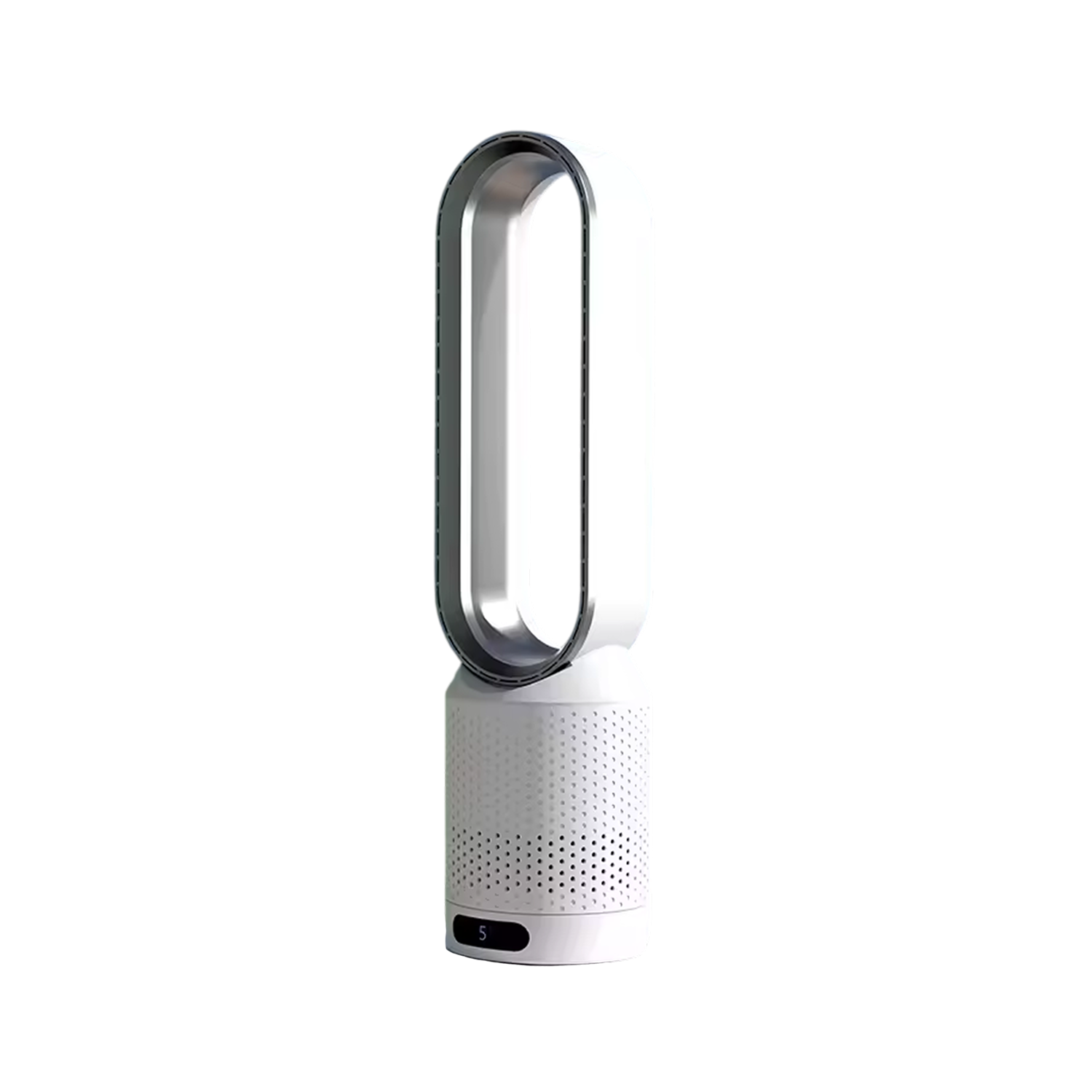 Breezaic Bladeless Tower Fan with UV-C Air Purification & 8 Speeds