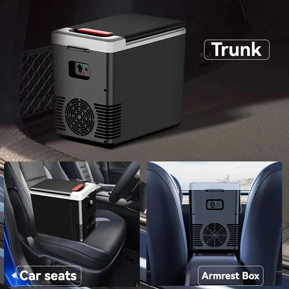 Friggolix 10L Dual-Mode Portable Refrigerator for Car & Home