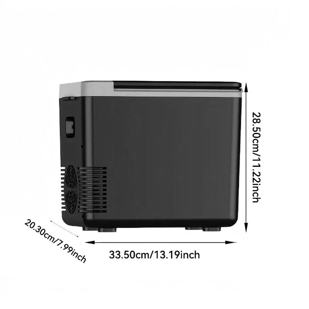 Friggolix 10L Dual-Mode Portable Refrigerator for Car & Home