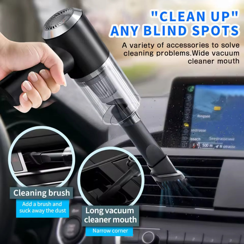 Cleanovaz 5000Pa Industrial Strength Portable Car Vacuum