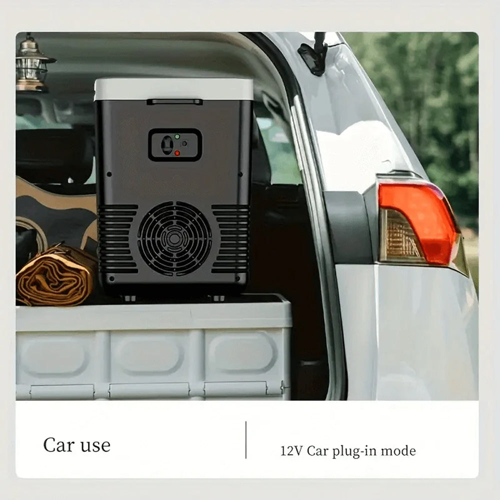 Friggolix 10L Dual-Mode Portable Refrigerator for Car & Home
