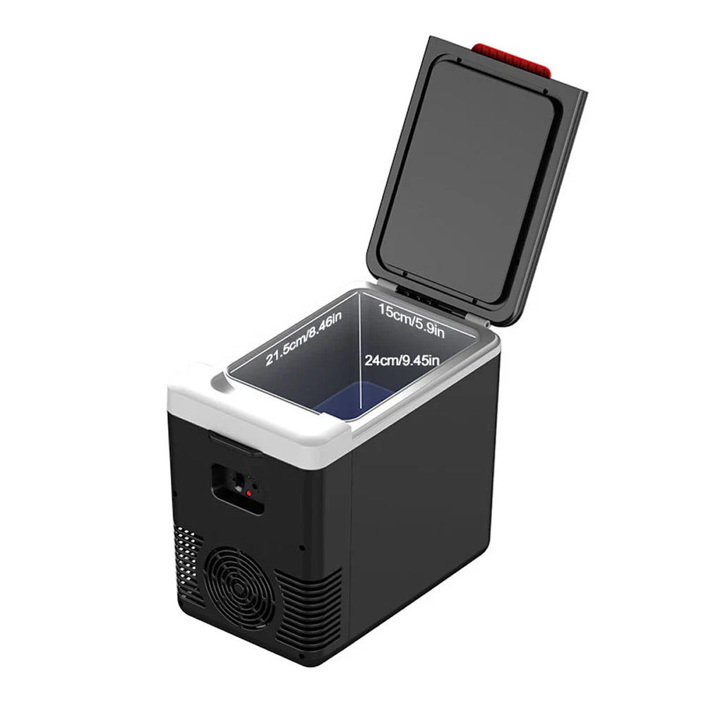 Friggolix 10L Dual-Mode Portable Refrigerator for Car & Home