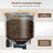 FeediFur Smart App-Controlled Automatic Pet Feeder with Portion Control