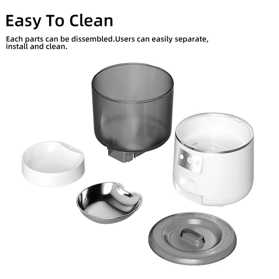 FeediFur Smart App-Controlled Automatic Pet Feeder with Portion Control