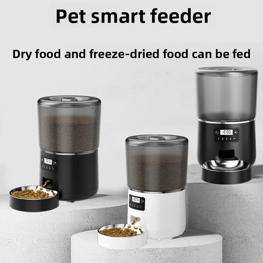 FeediFur Smart App-Controlled Automatic Pet Feeder with Portion Control