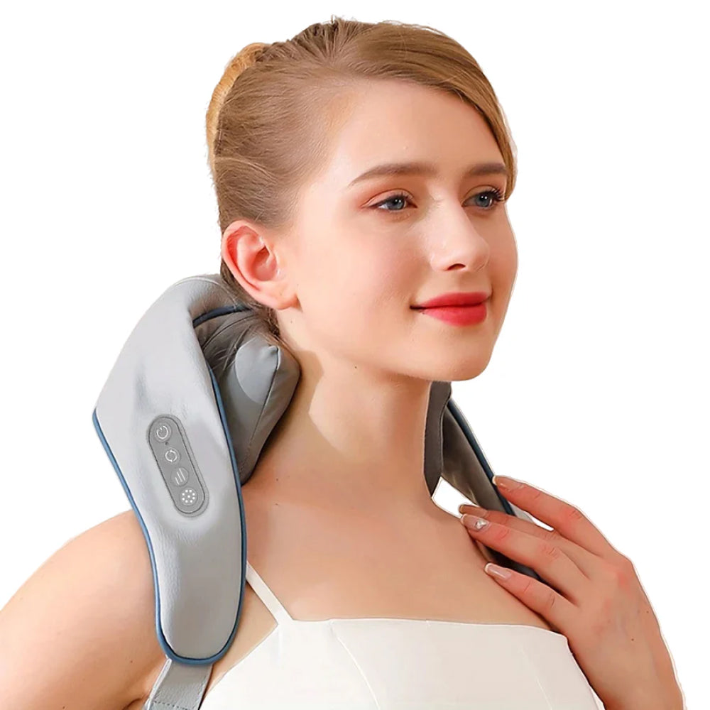 NekJap Pro 3D Neck and Shoulder Massager with Heat