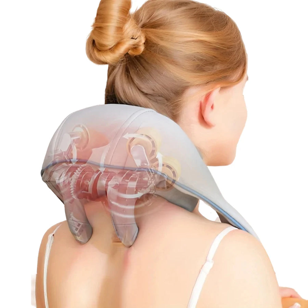 NekJap Pro 3D Neck and Shoulder Massager with Heat