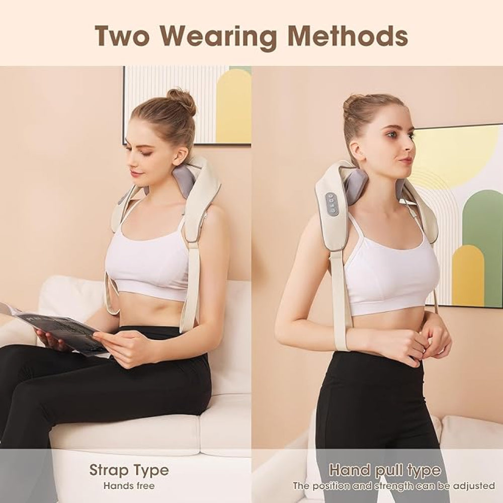 NekJap Pro 3D Neck and Shoulder Massager with Heat