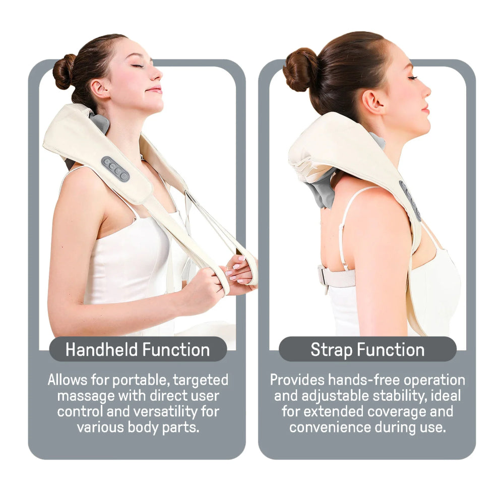 NekJap Pro 3D Neck and Shoulder Massager with Heat
