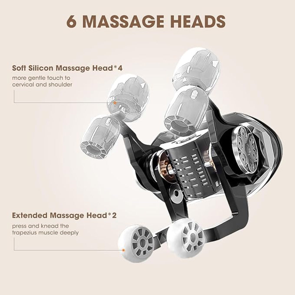 NekJap Pro 3D Neck and Shoulder Massager with Heat