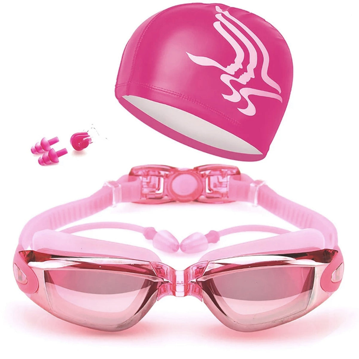 NexFinix Anti-Fog Professional Swimming Goggles with UV Protection