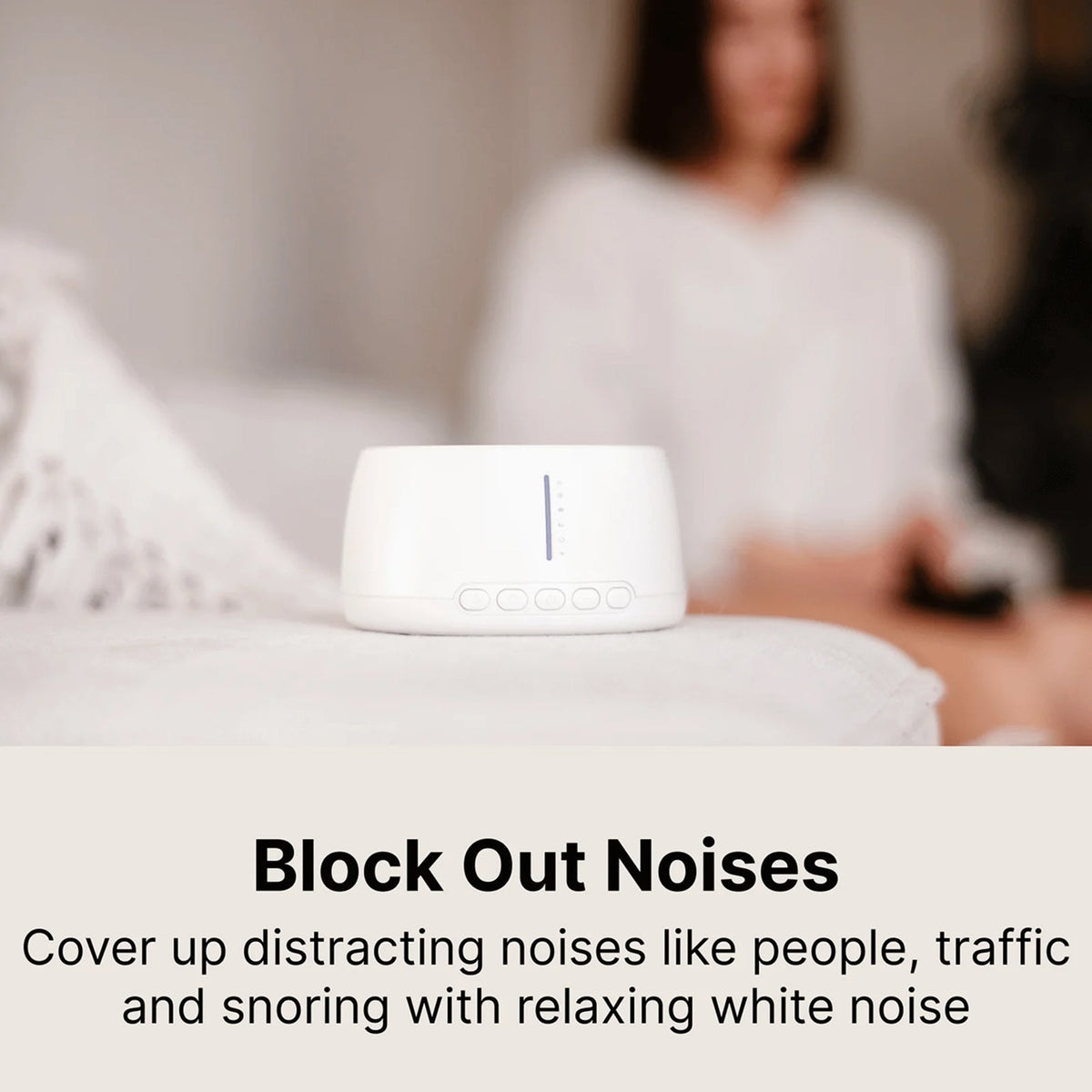 Nursynine Portable White Noise Machine for Sleep and Travel