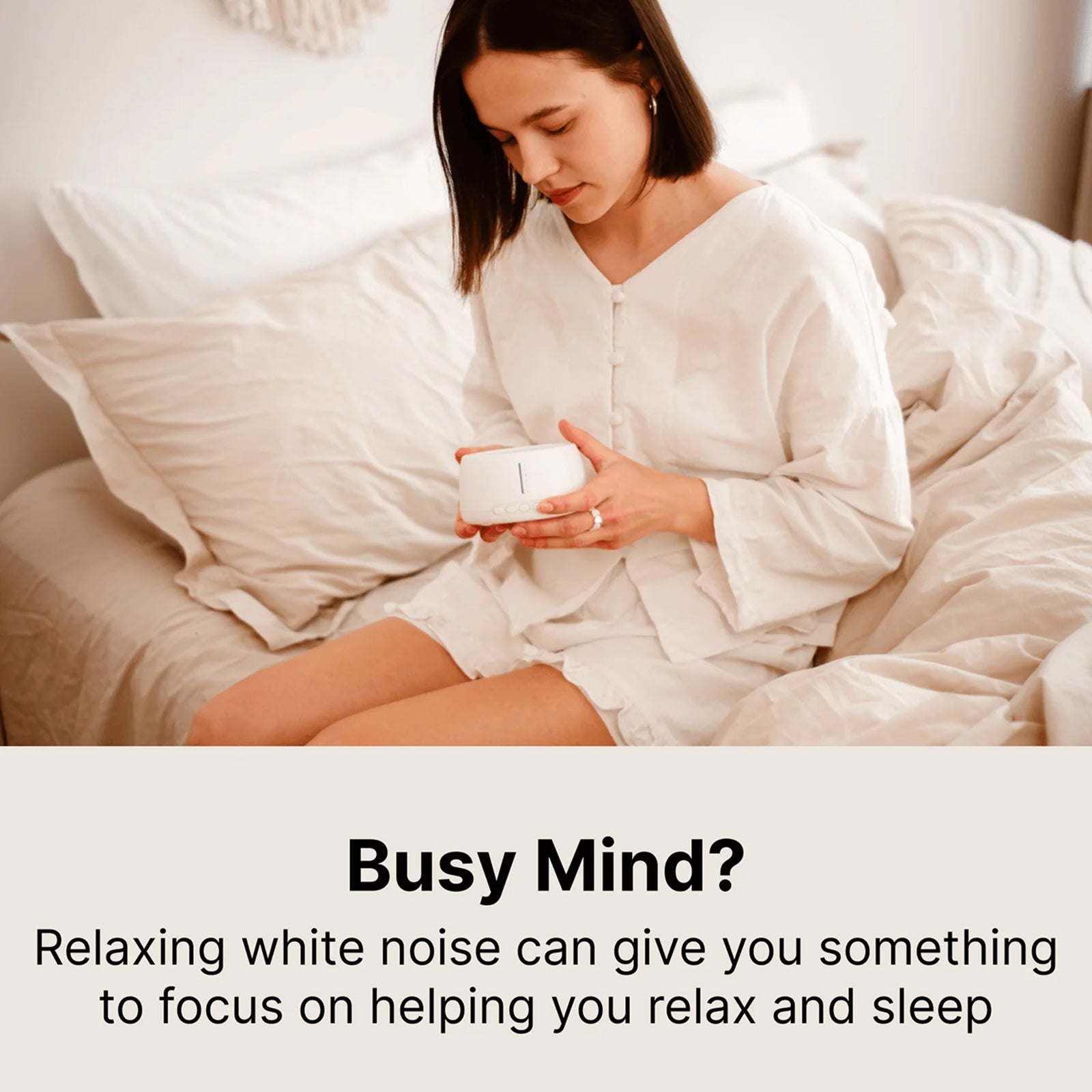 Nursynine Portable White Noise Machine for Sleep and Travel