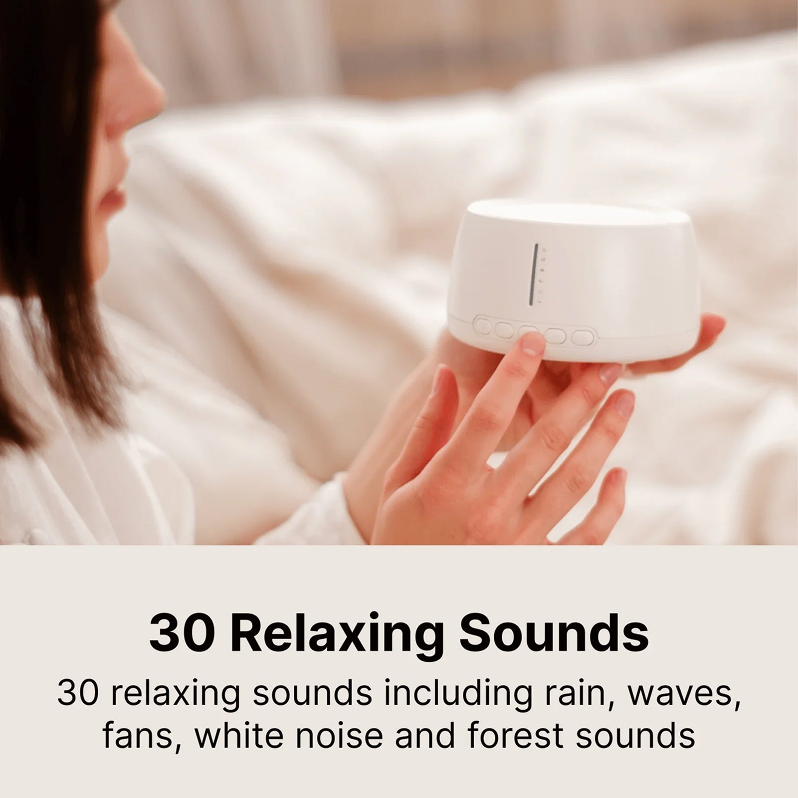 Nursynine Portable White Noise Machine for Sleep and Travel