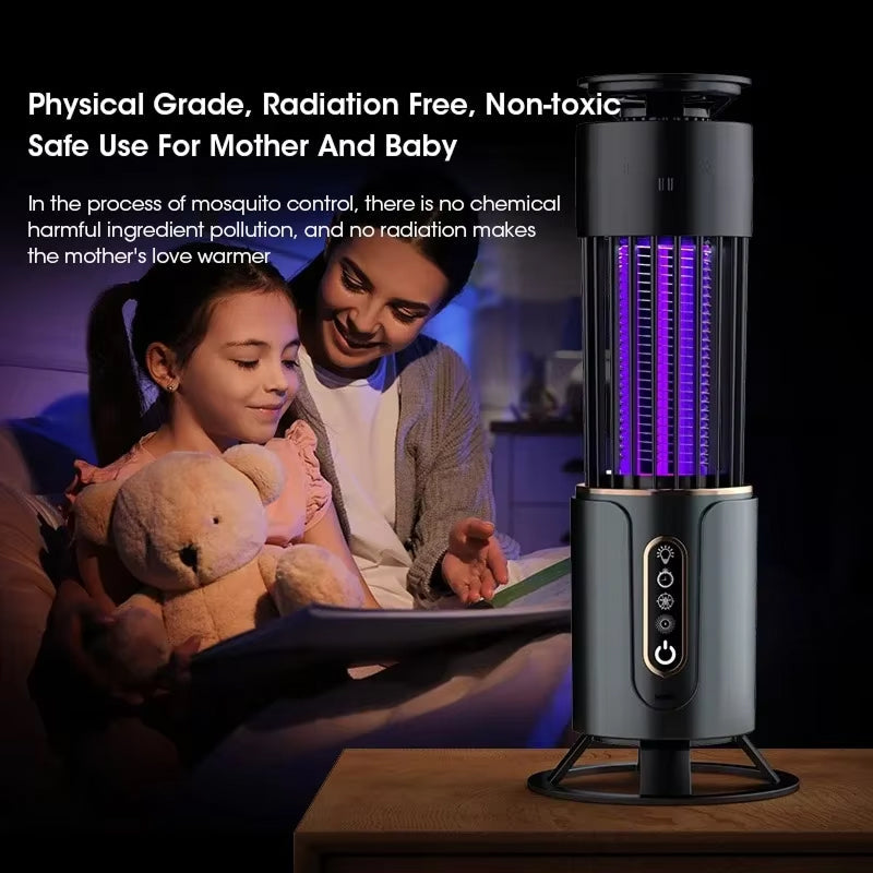 SkeeterZis 5-in-1 Portable Indoor Mosquito Trap & Insect Zapper