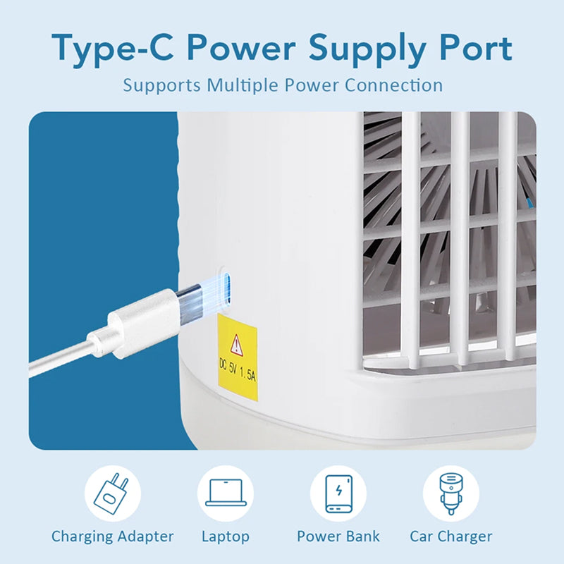 VapoFani Portable Air Cooler with Nano-Mist Technology