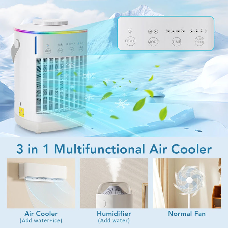VapoFani Portable Air Cooler with Nano-Mist Technology