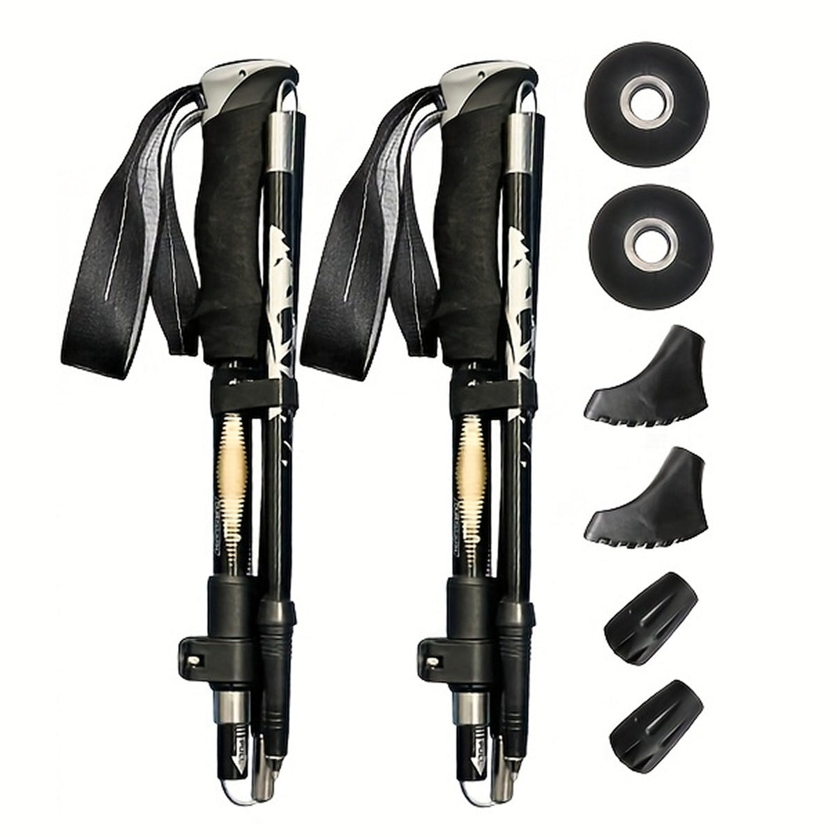 VertoTrek Ultralight Collapsible Aluminum Hiking Poles
