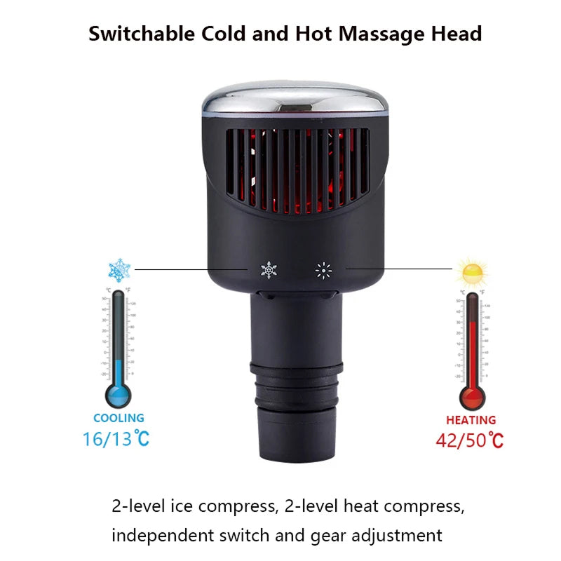 VigoKinetic Deep Tissue Massage Gun with Dual Temp Therapy