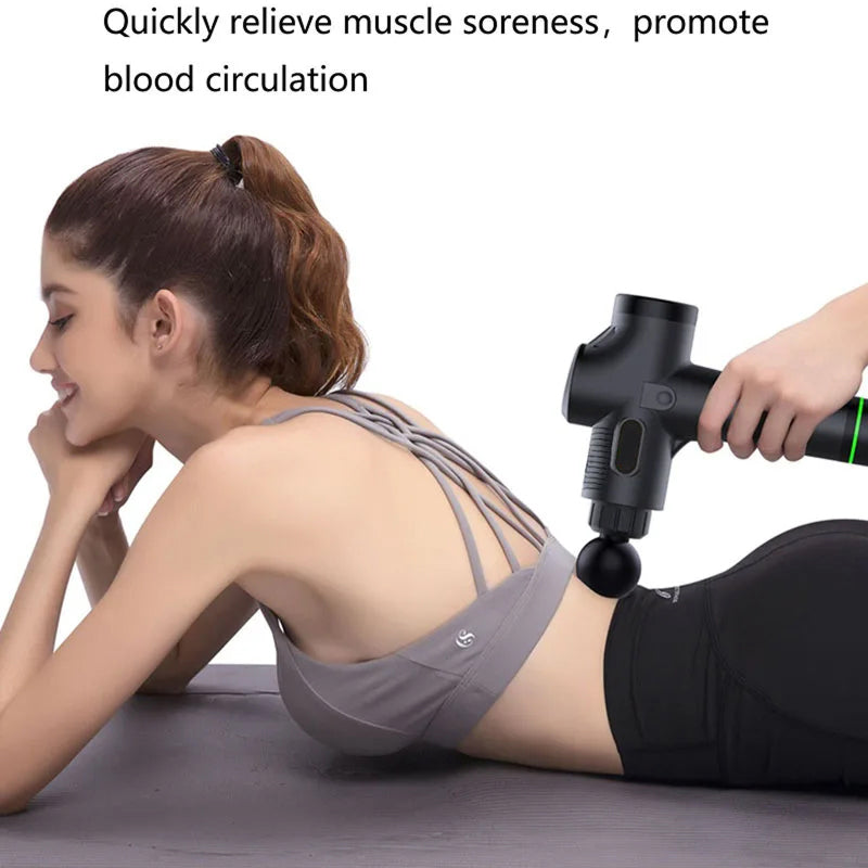 VigoKinetic Deep Tissue Massage Gun with Dual Temp Therapy