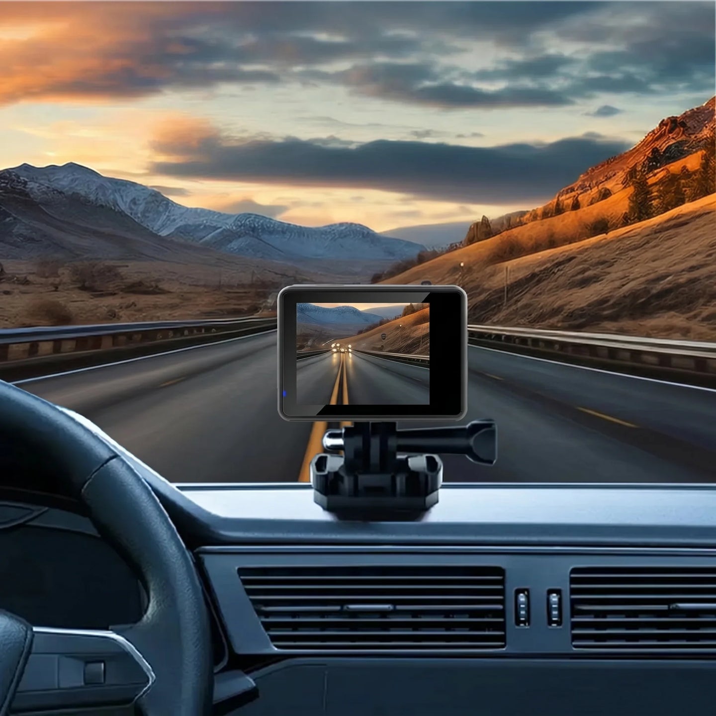 ZinoxCam 5K Action Camera with SONY Sensor and Dual Display