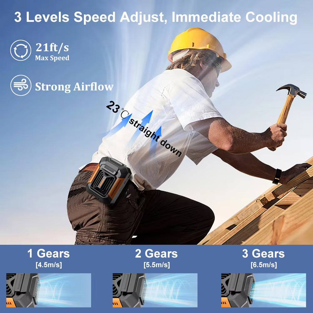 ZenBriz 3 in 1 Waist Fan