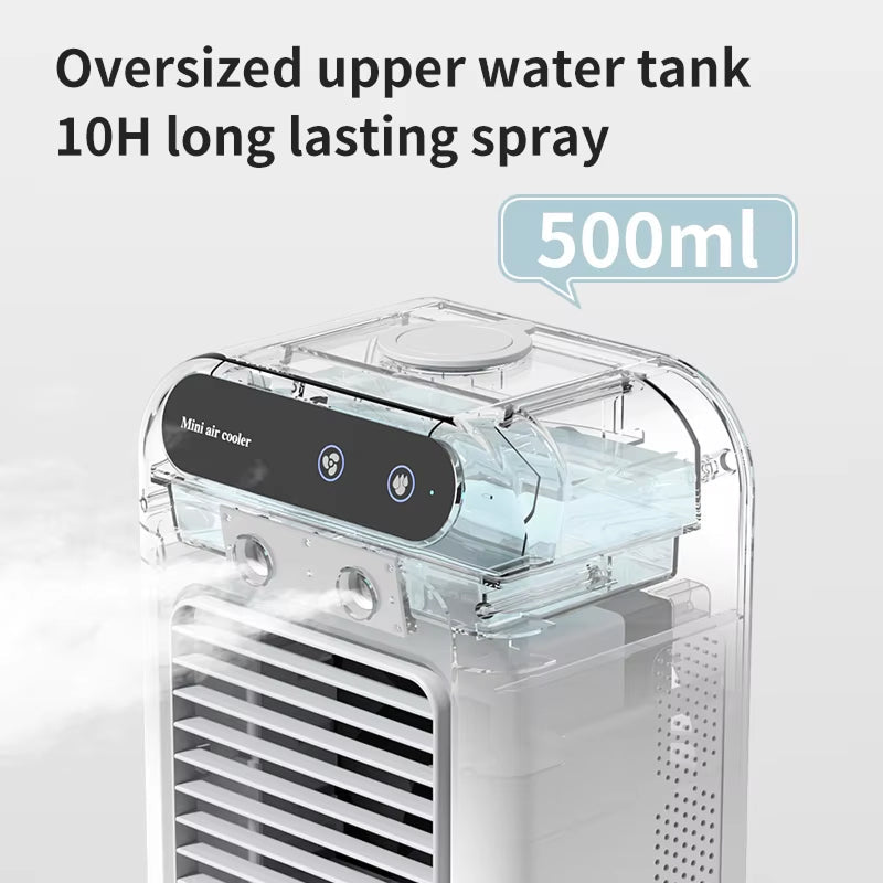 ZensAirex Portable Nano Ice Mist Air Conditioner for Home & Office
