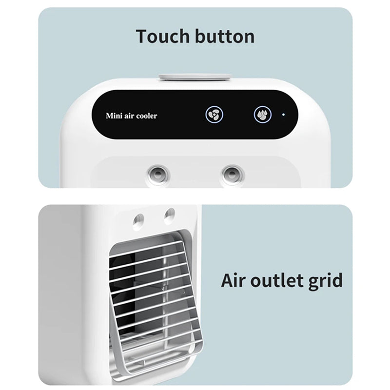 ZensAirex Portable Nano Ice Mist Air Conditioner for Home & Office