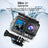 ZinoxCam 5K Action Camera with SONY Sensor and Dual Display